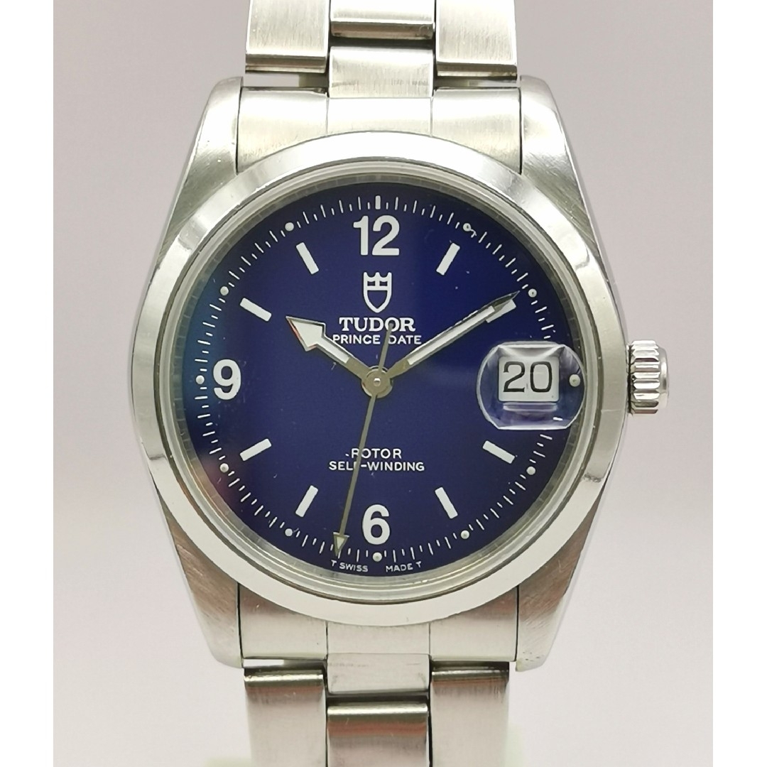 TUDOR 74000N プリンスデイト ブルー文字盤 チュードル AT 時計