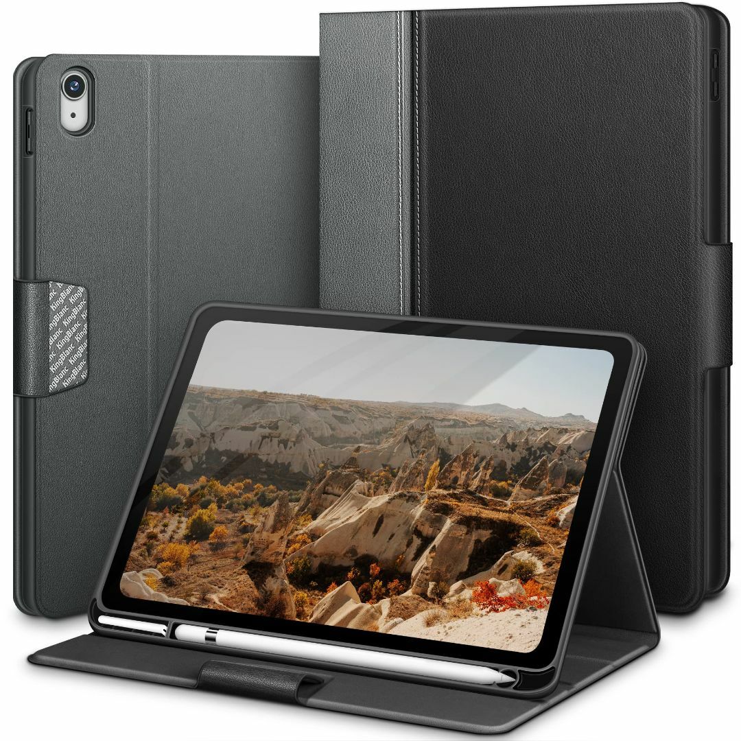 【色:ブラック_サイズ:2022iPad第10世代】KingBlanc iPad
