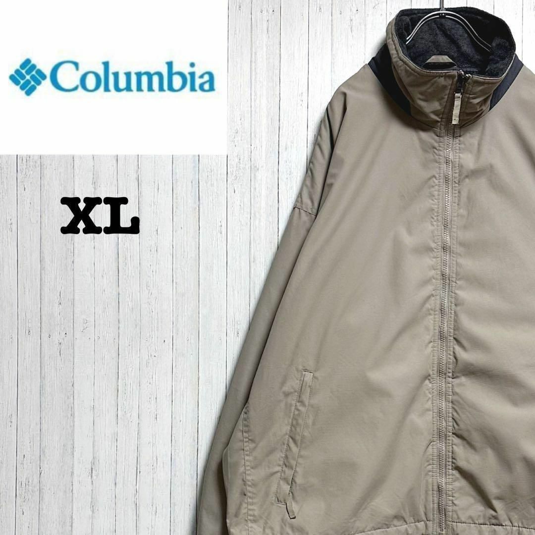 Columbia - コロンビア ジップアップジャケット 刺繍ロゴ フリース ...