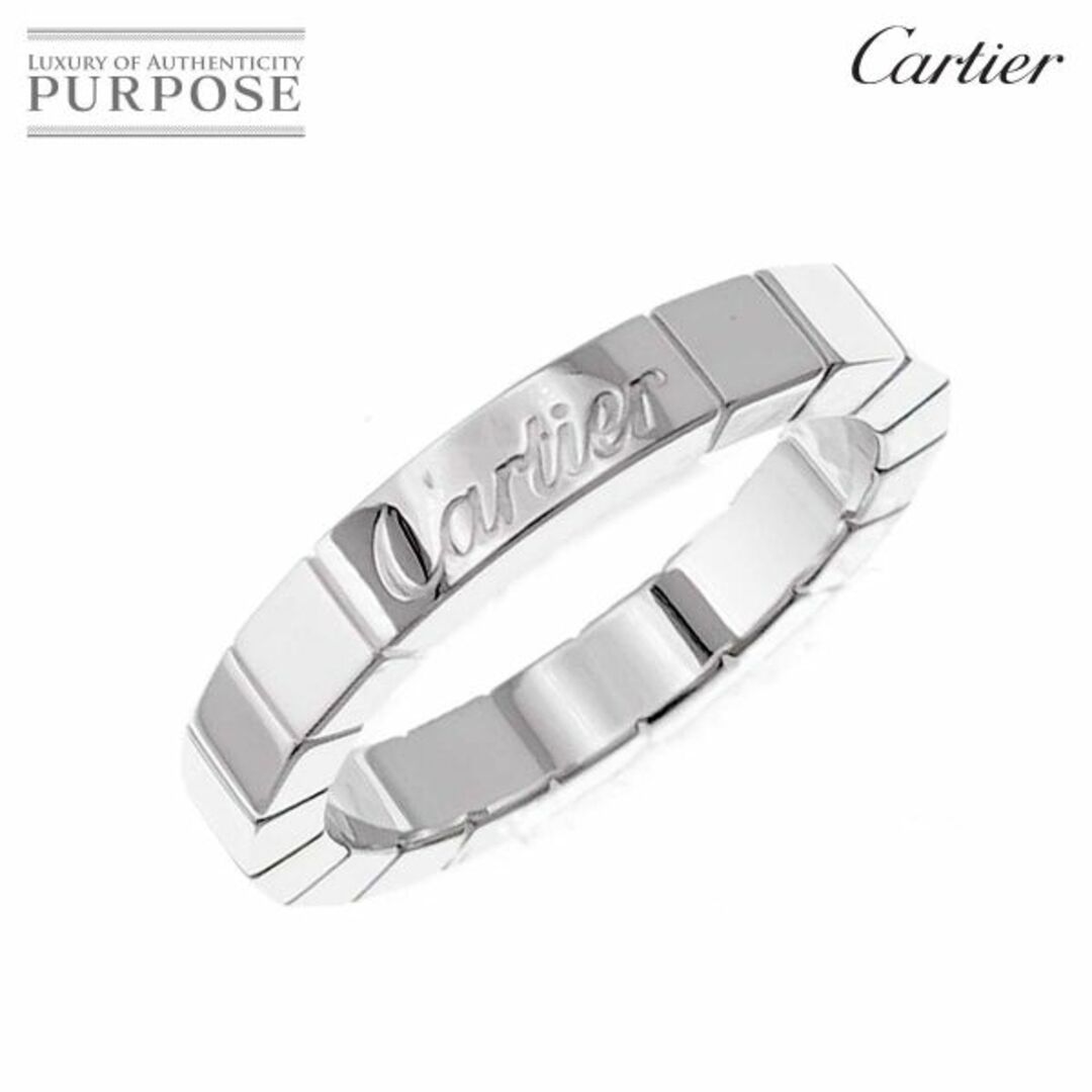 カルティエ Cartier ラニエール #48 リング K18 WG ホワイトゴールド 750 指輪 VLP 90205206