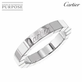 カルティエ(Cartier)のカルティエ Cartier ラニエール #48 リング K18 WG ホワイトゴールド 750 指輪 VLP 90205206(リング(指輪))