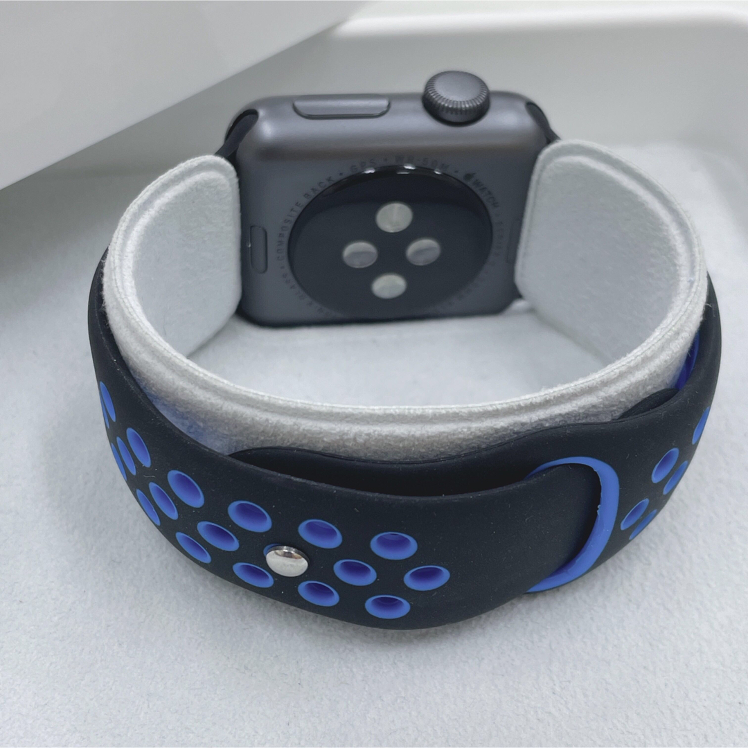 Apple アップルウォッチ シリーズ3 38mm 黒 スマートウォッチ