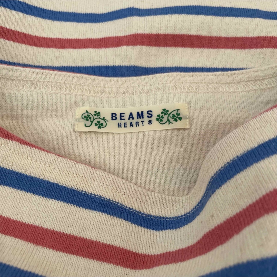 BEAMS(ビームス)のBEAMS HEART☆カットソー　七分袖 レディースのトップス(カットソー(長袖/七分))の商品写真