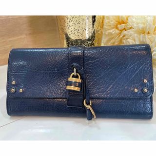 クロエ 長財布 財布(レディース)(ブルー・ネイビー/青色系)の通販 55