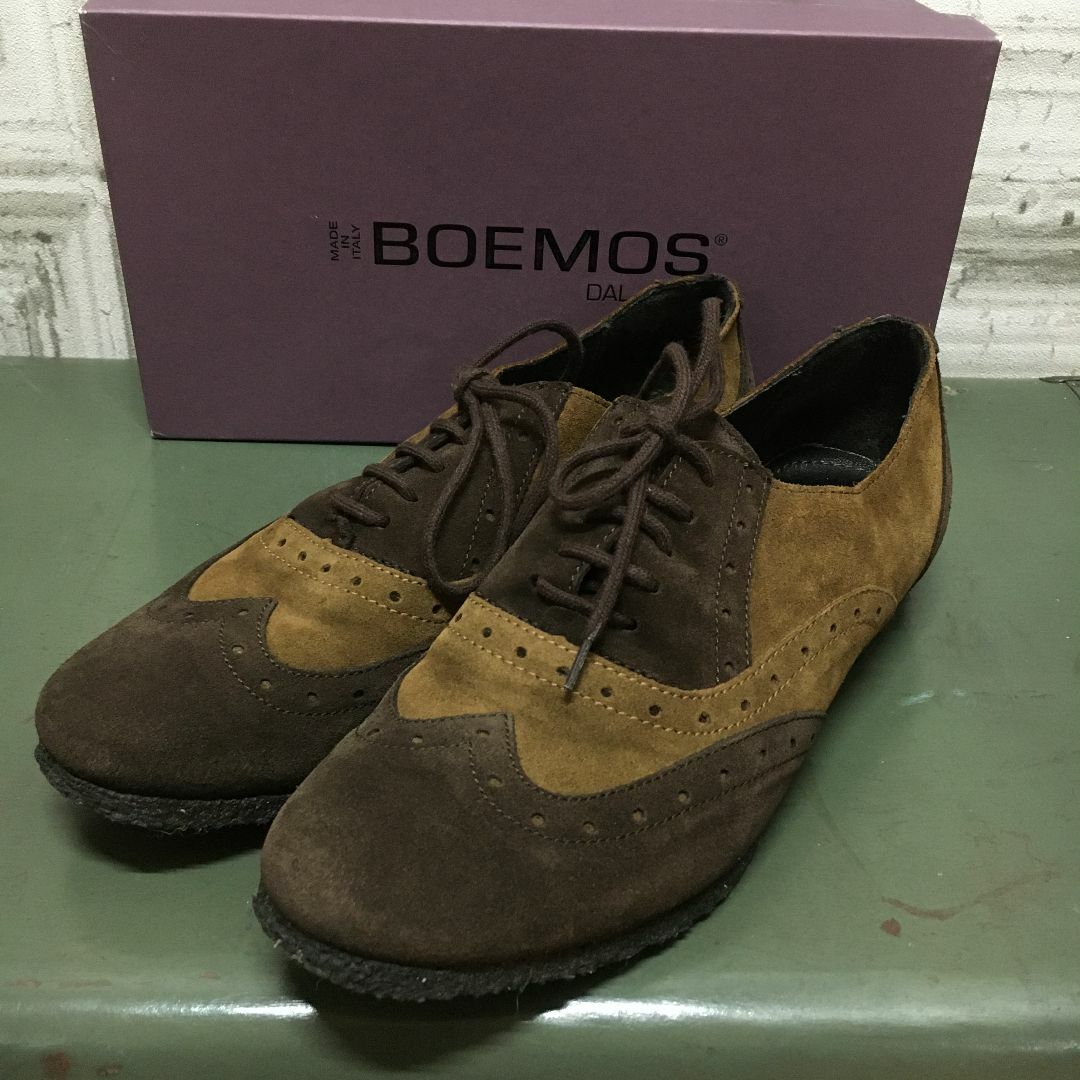 イタリア製　BOEMOS　ボエモス　シューズ　USED　10131 | フリマアプリ ラクマ