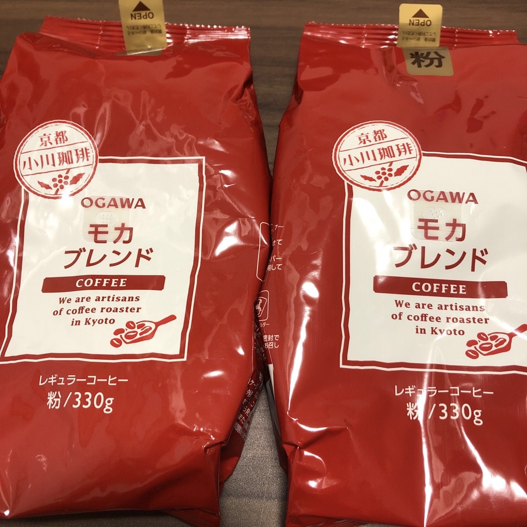 小川珈琲(オガワコーヒー)の小川珈琲　モカブレンド　2袋 食品/飲料/酒の飲料(コーヒー)の商品写真