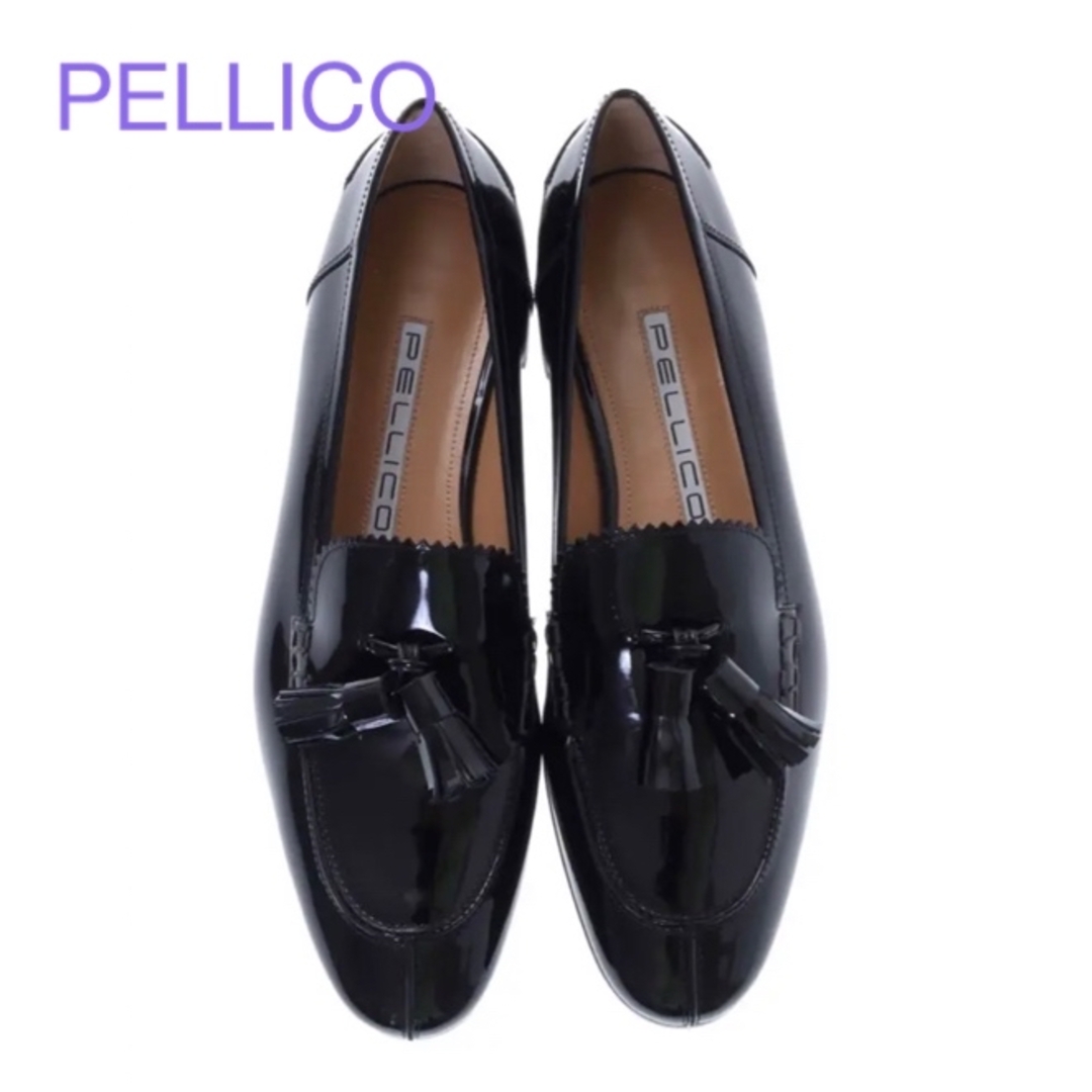 PELLlCO 新品✨ローファー　黒レディース