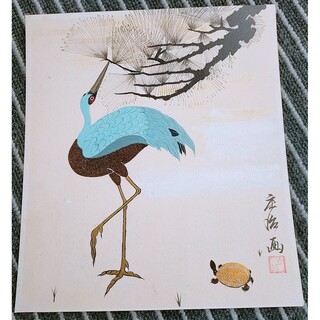 鶴の絵(アート/写真)