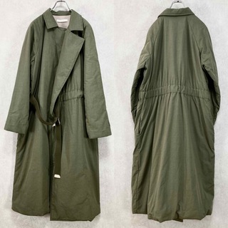 seya - seya. イタリア製 Padded coat with belt カーキSの通販 by
