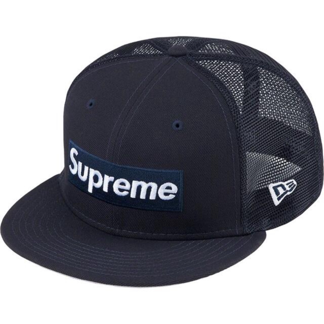 Supreme(シュプリーム)のSupreme Box Logo Mesh Back New Era navy メンズの帽子(キャップ)の商品写真