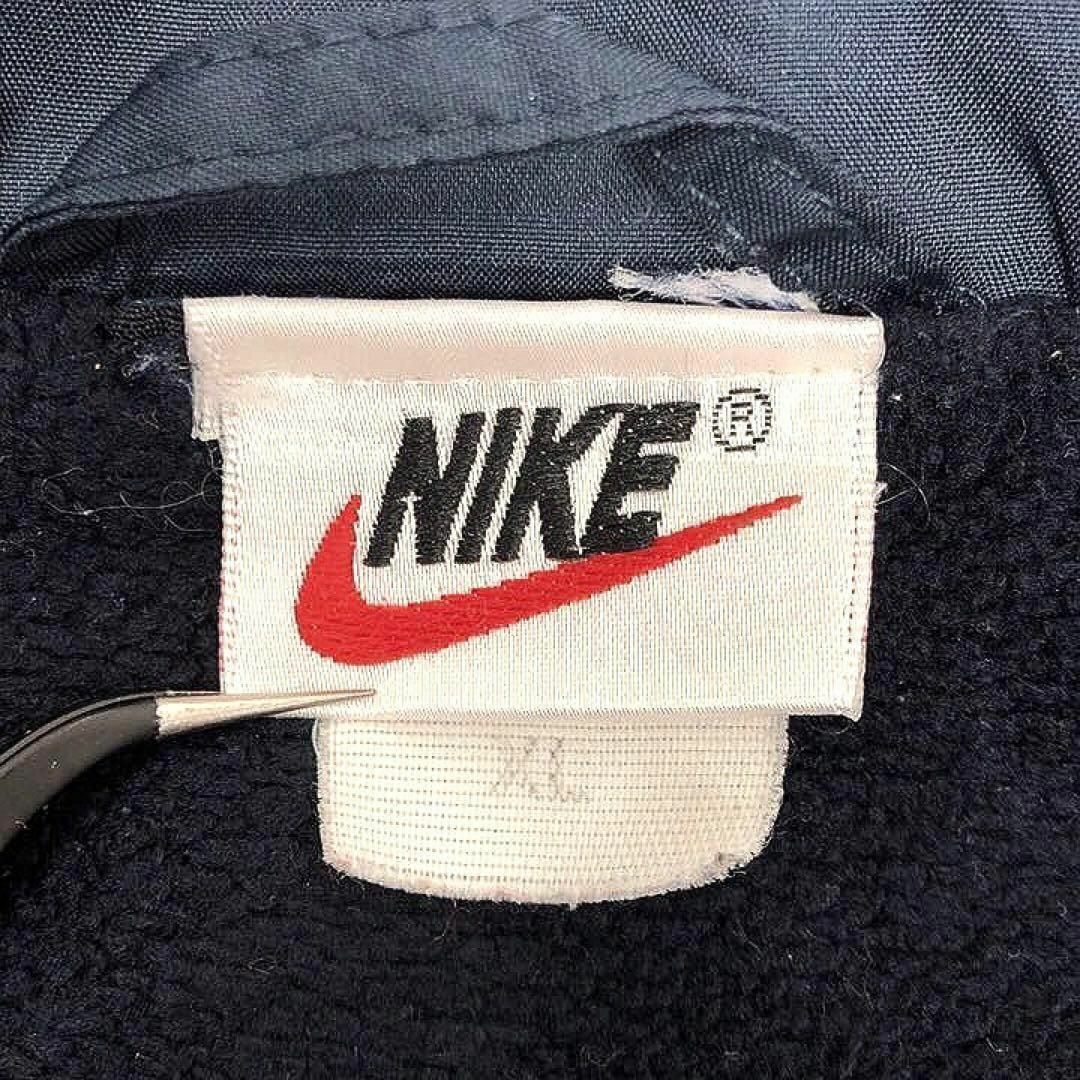 NIKE(ナイキ)のナイキ 激レアUSA製 ナイロンジャケット オーバーサイズ バックデカロゴ 刺繍 メンズのジャケット/アウター(ナイロンジャケット)の商品写真
