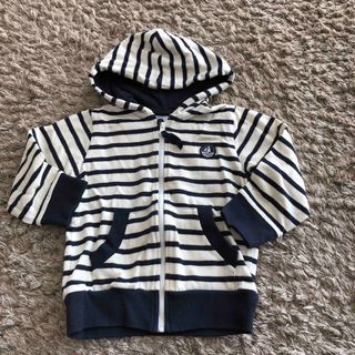 プチバトー(PETIT BATEAU)のプチバトー　パーカー　羽織(カーディガン)