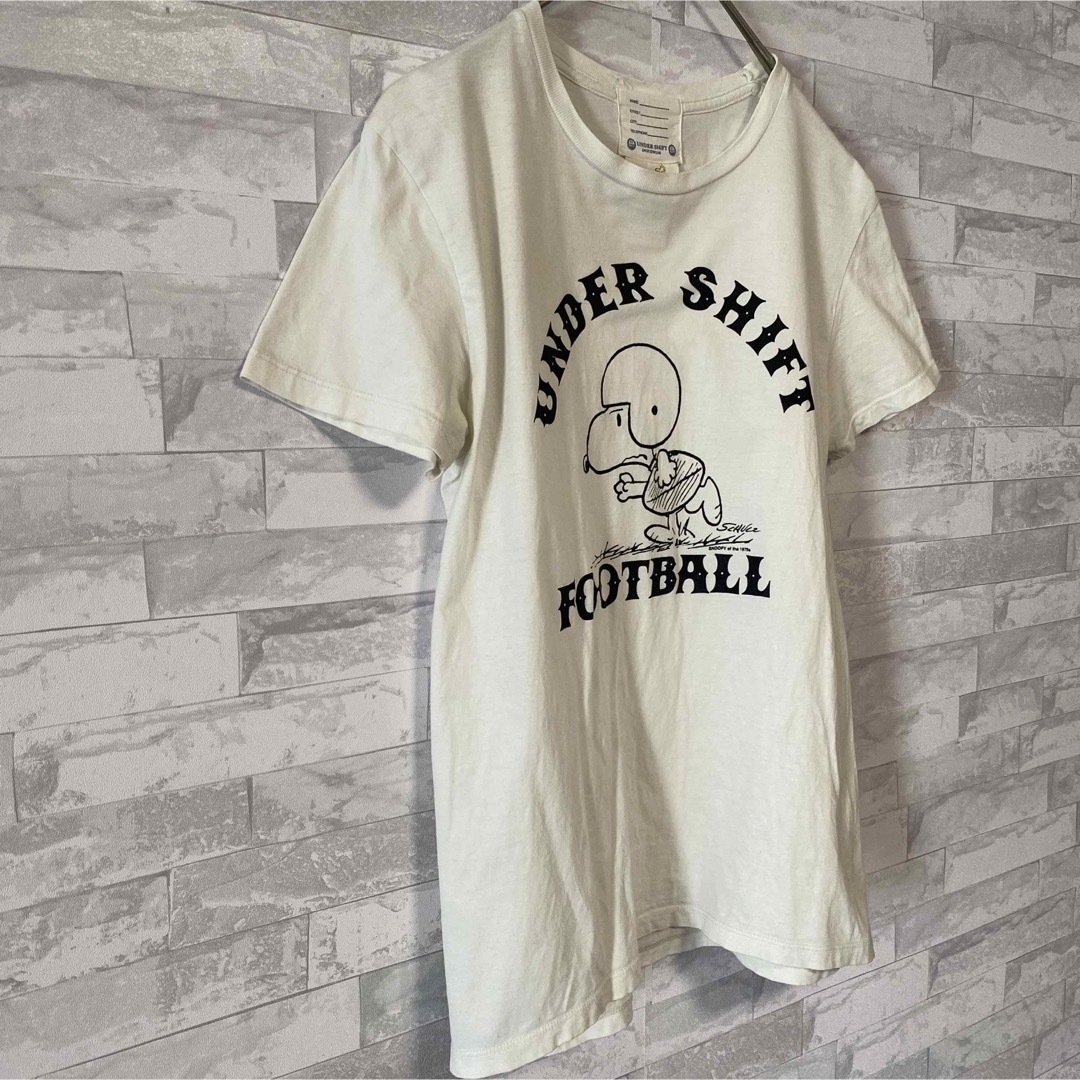 SNOOPY(スヌーピー)の★日本製★コットン100%★アンダーシフト★スヌーピーTシャツ メンズのトップス(Tシャツ/カットソー(半袖/袖なし))の商品写真