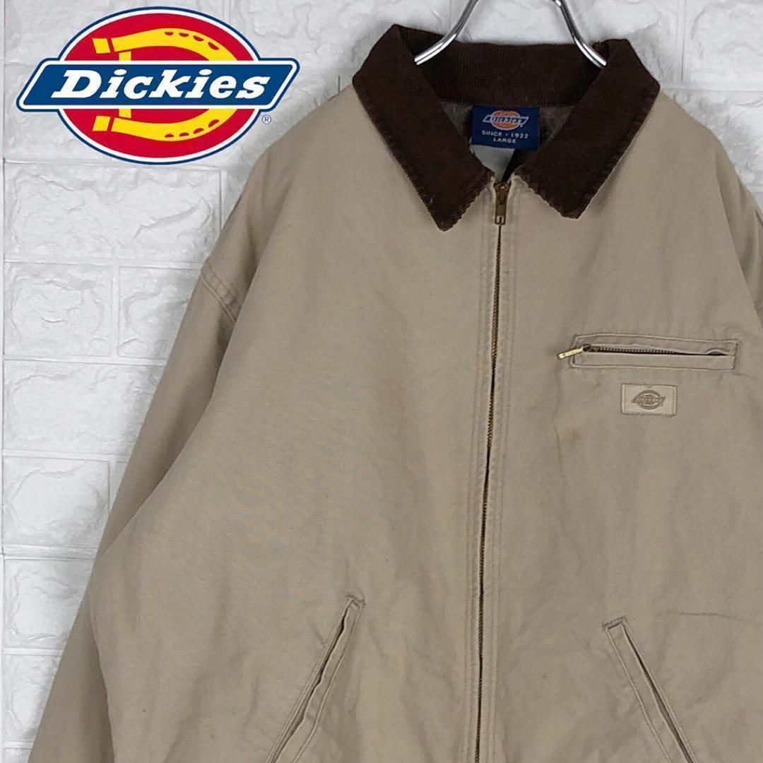 Dickies(ディッキーズ)のディッキーズ ゆるだぼ アクティブジャケット ダック地 裏地ブランケット ワーク メンズのジャケット/アウター(ブルゾン)の商品写真