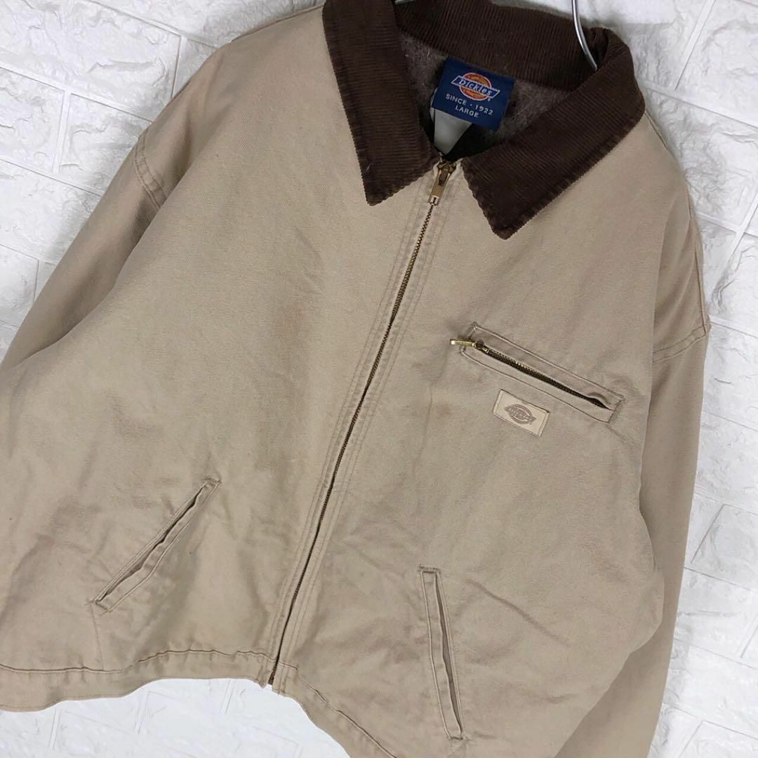 Dickies(ディッキーズ)のディッキーズ ゆるだぼ アクティブジャケット ダック地 裏地ブランケット ワーク メンズのジャケット/アウター(ブルゾン)の商品写真