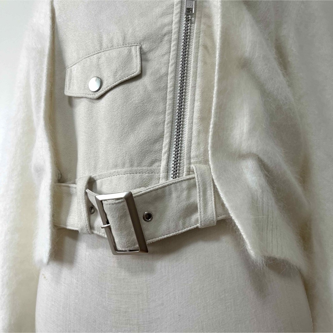 SNIDEL - 【美品】snidel ライダースコンビカーデ 2wayの通販 by