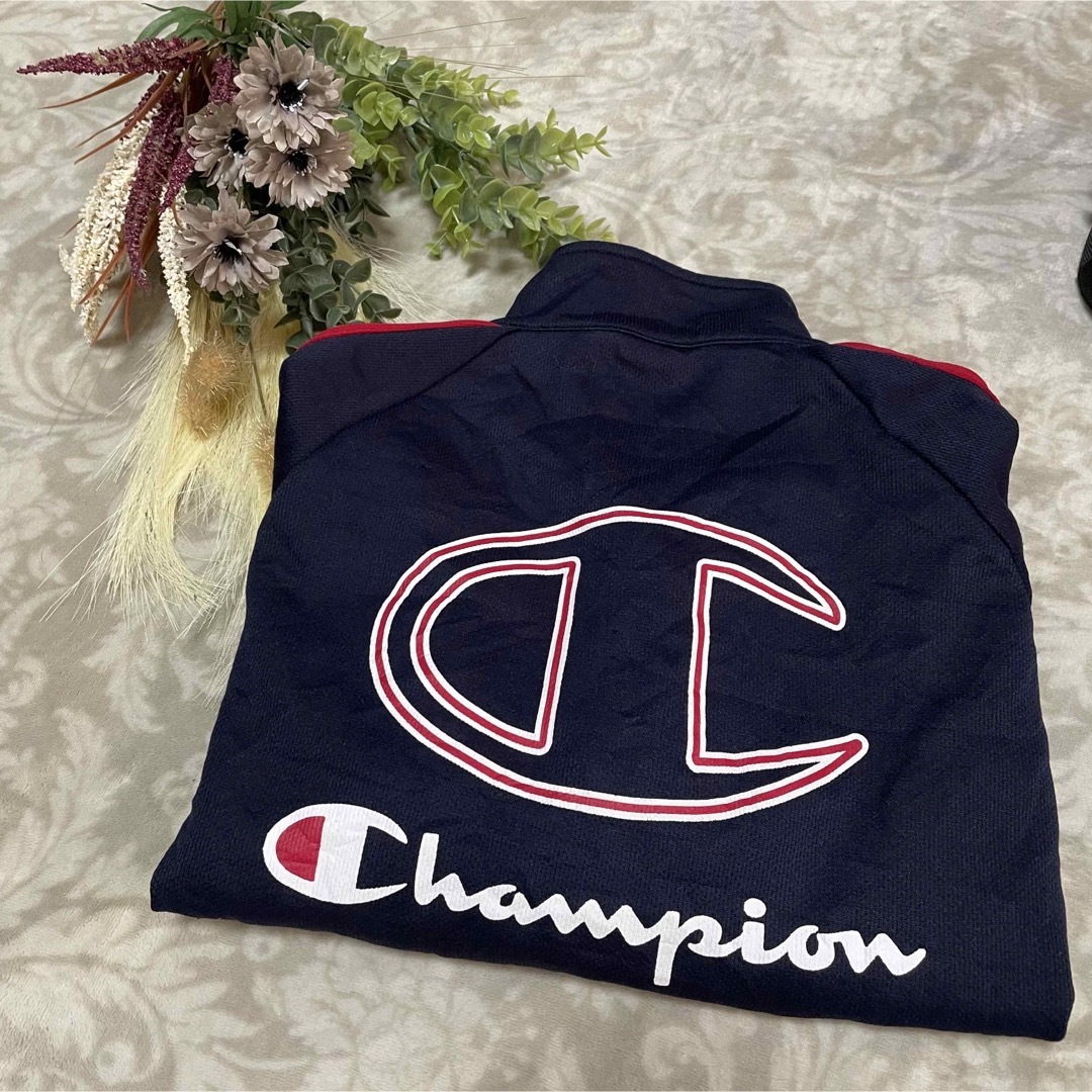 Champion(チャンピオン)のチャンピオン　ジャージ　上　キッズ　130 スポーツ　バスケ　champion キッズ/ベビー/マタニティのキッズ服男の子用(90cm~)(ジャケット/上着)の商品写真