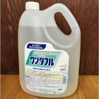 カオウ(花王)の食器用洗剤　ワンダフル　業務用4.5L(その他)