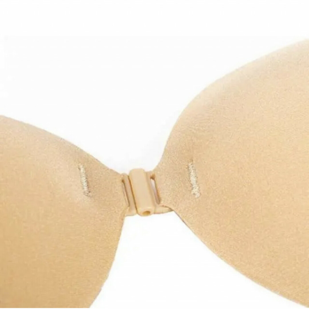 ヌーブラ ベージュ C シームレス 激盛り インナー 肌色 シリコンブラ レディースの下着/アンダーウェア(ヌーブラ)の商品写真