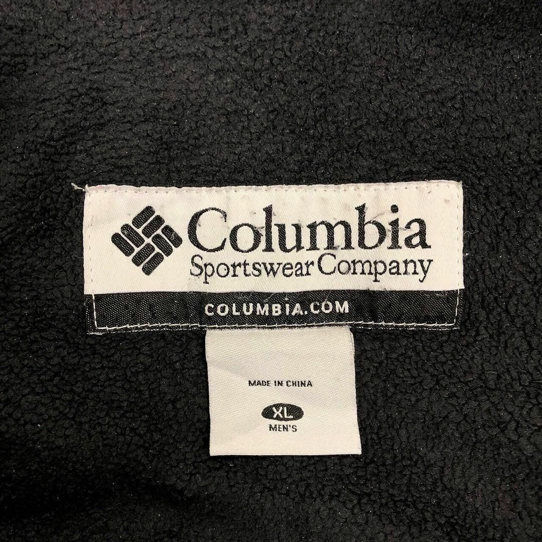 Columbia(コロンビア)のコロンビア アウトドア 厚手ブルゾン 刺繡ワンポイントロゴ 超ゆるだぼ ブラック メンズのジャケット/アウター(ブルゾン)の商品写真