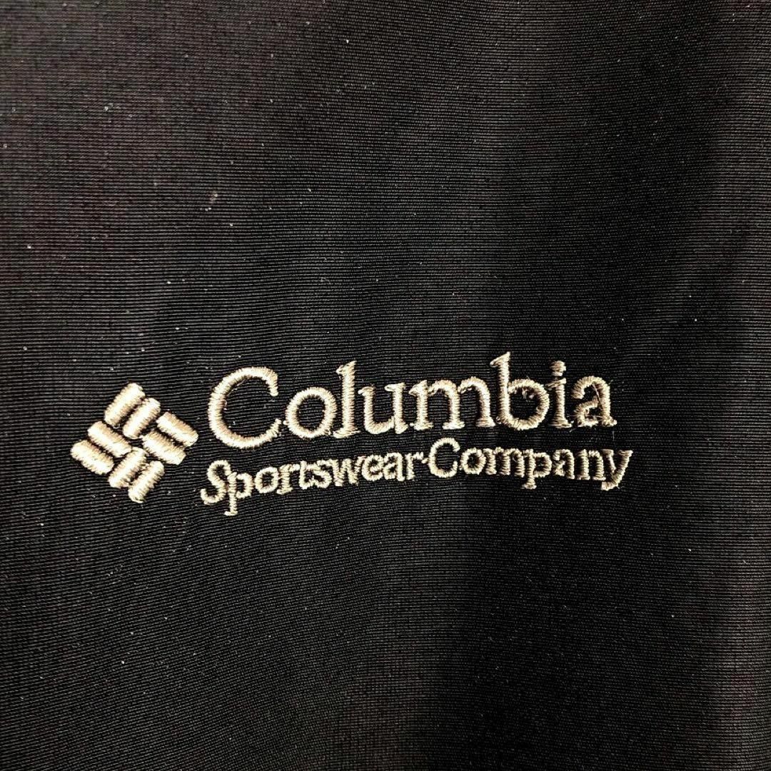 Columbia(コロンビア)のコロンビア アウトドア 厚手ブルゾン 刺繡ワンポイントロゴ 超ゆるだぼ ブラック メンズのジャケット/アウター(ブルゾン)の商品写真