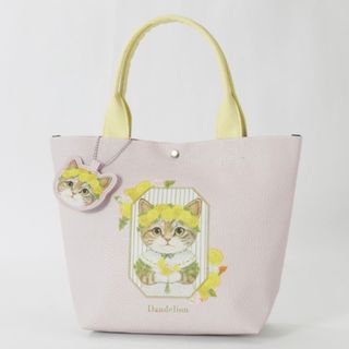 フェリシモ(FELISSIMO)の【新品】フェリシモ猫部　たんぽぽ　ミニトートバッグ チャーム付き(トートバッグ)