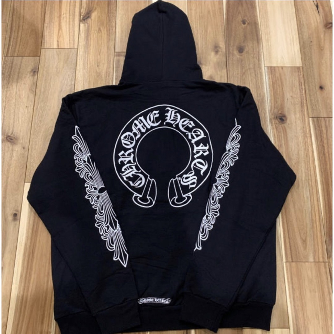 高級 人気 　CHROME HEARTS ホースシュー スウェットパーカー