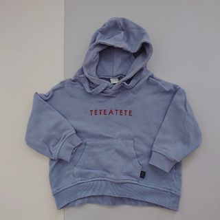 テータテート(tete a tete)のtete a tete パーカー(Tシャツ/カットソー)