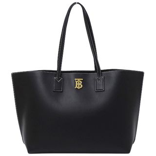 バーバリー(BURBERRY)のバーバリー BURBERRY バッグ レディース ブランド トートバッグ ショルダーバッグ レザー ブラック 8052726 黒 肩掛け 大容量 A4 通勤 通学 おしゃれ 大人 【中古】(トートバッグ)