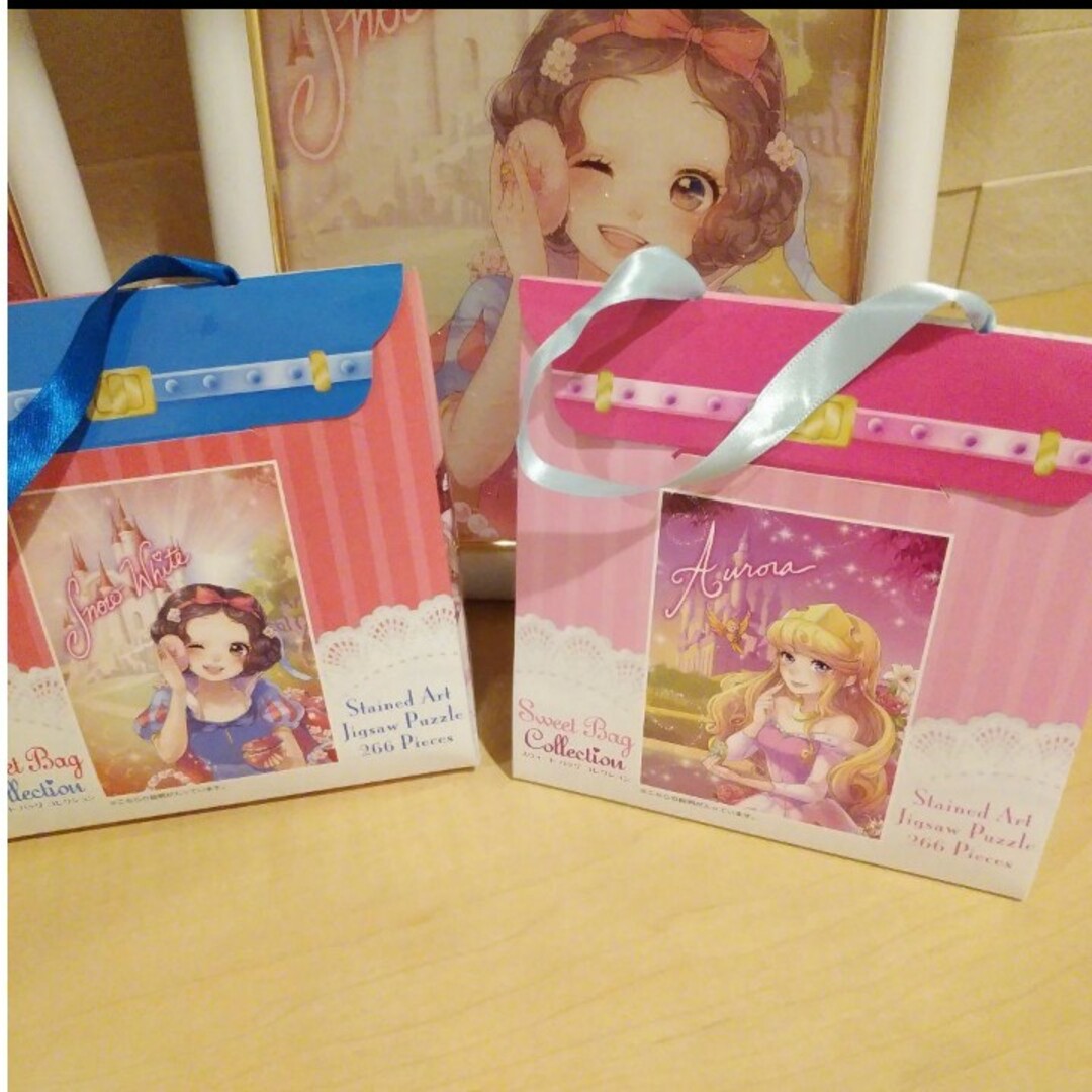 Disney - 廃盤!ディズニーステンドアートジグソーパズル☆プリンセス