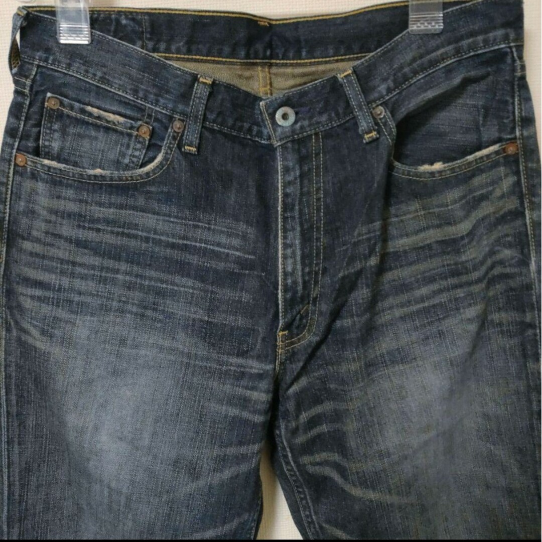 Levi's 502 リーバイス W34 ダメージデニム ダメージジーンズ