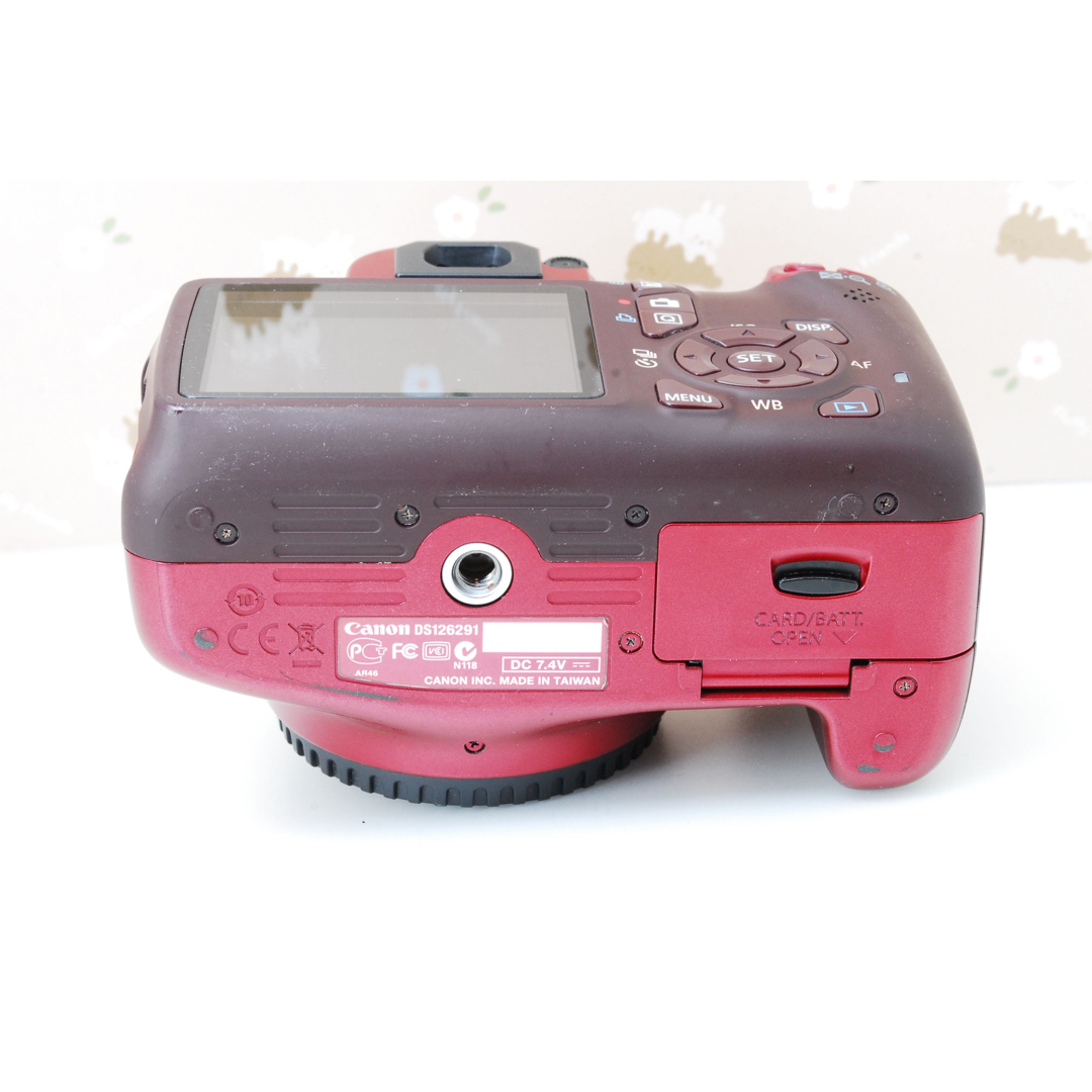 実用中古★Canon EOS Kiss X50★ダブルズームレンズ♪スマホ転送