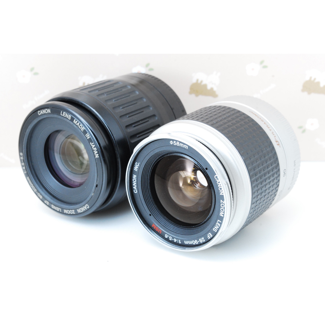 実用中古★Canon EOS Kiss X50★ダブルズームレンズ♪スマホ転送