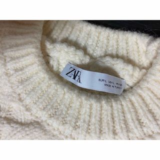 ZARA ORIGINS ザラオリジンズ ケーブルニット M 試着のみ ネイビー