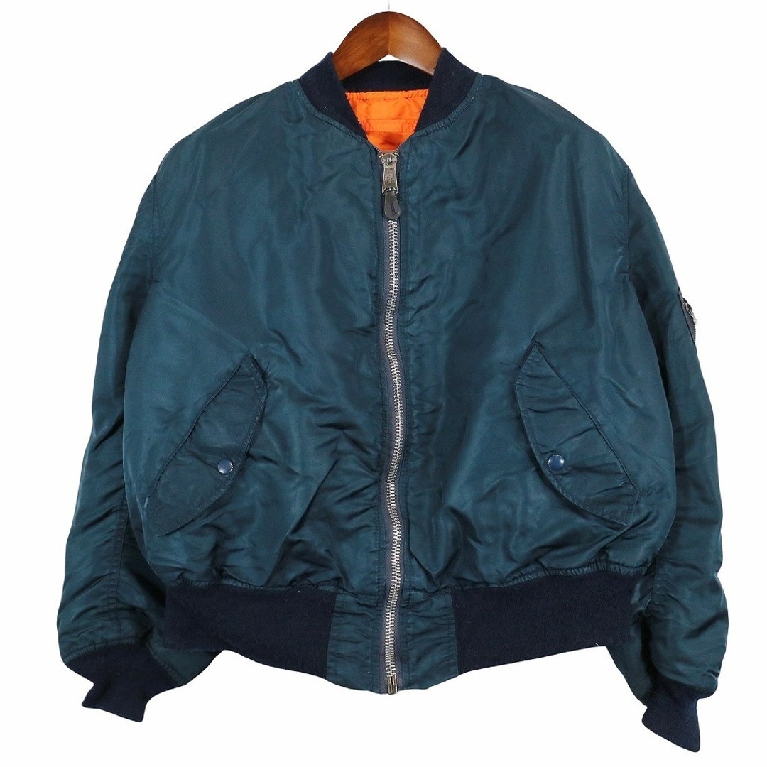 ALPHA INDUSTRIES MA-1 JACKET ネイビー  XL