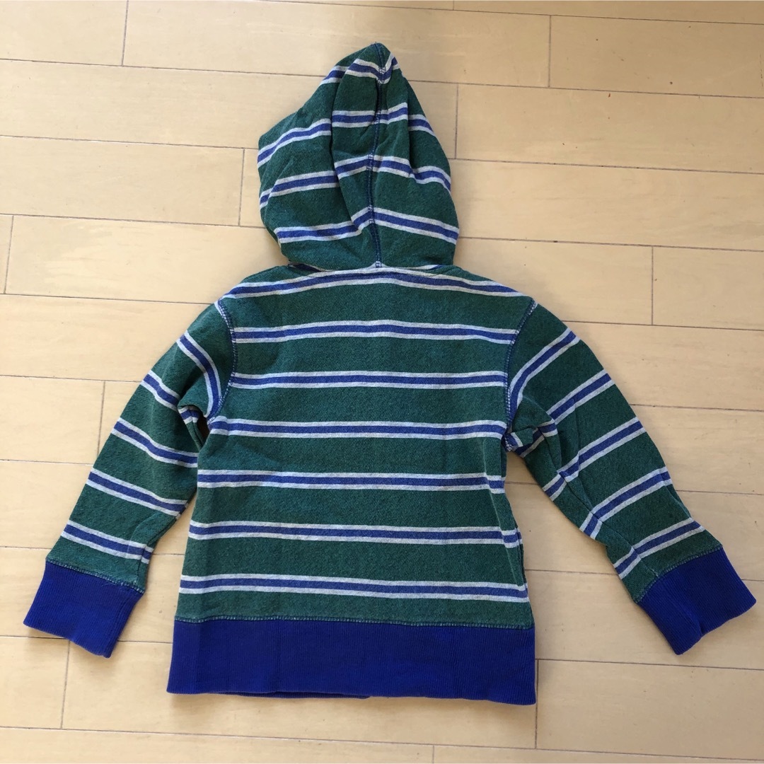 F.O.KIDS(エフオーキッズ)の美品☆エフオーキッズ　ジップアップパーカー キッズ/ベビー/マタニティのキッズ服男の子用(90cm~)(カーディガン)の商品写真