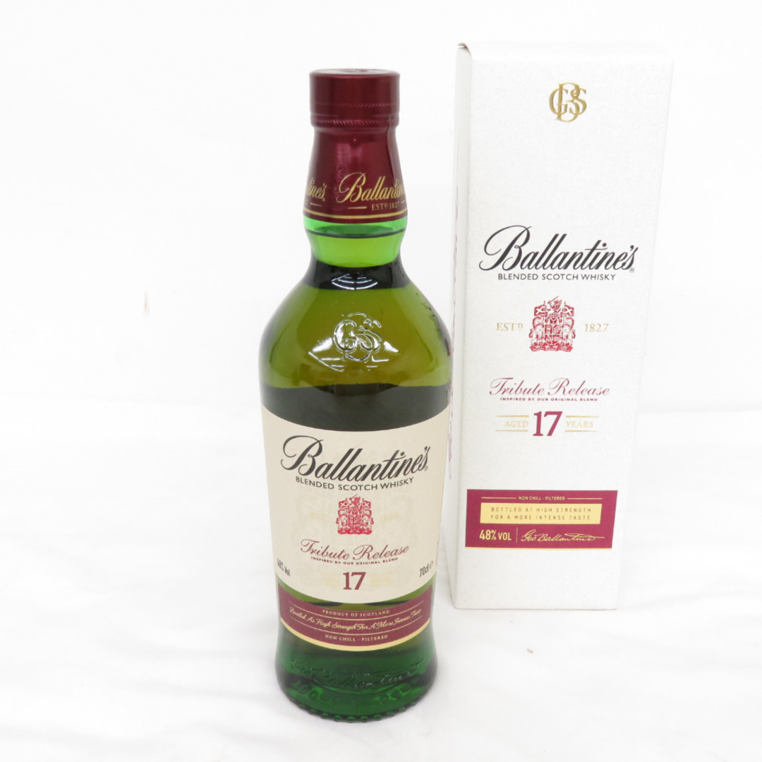 Ballantines (バランタイン) ウイスキー 未開栓 Ballantine's Tribute Release AGED 17 YEARS バランタイン スコッチウィスキー 17年 700ml 洋酒 古酒 箱有 未使用品