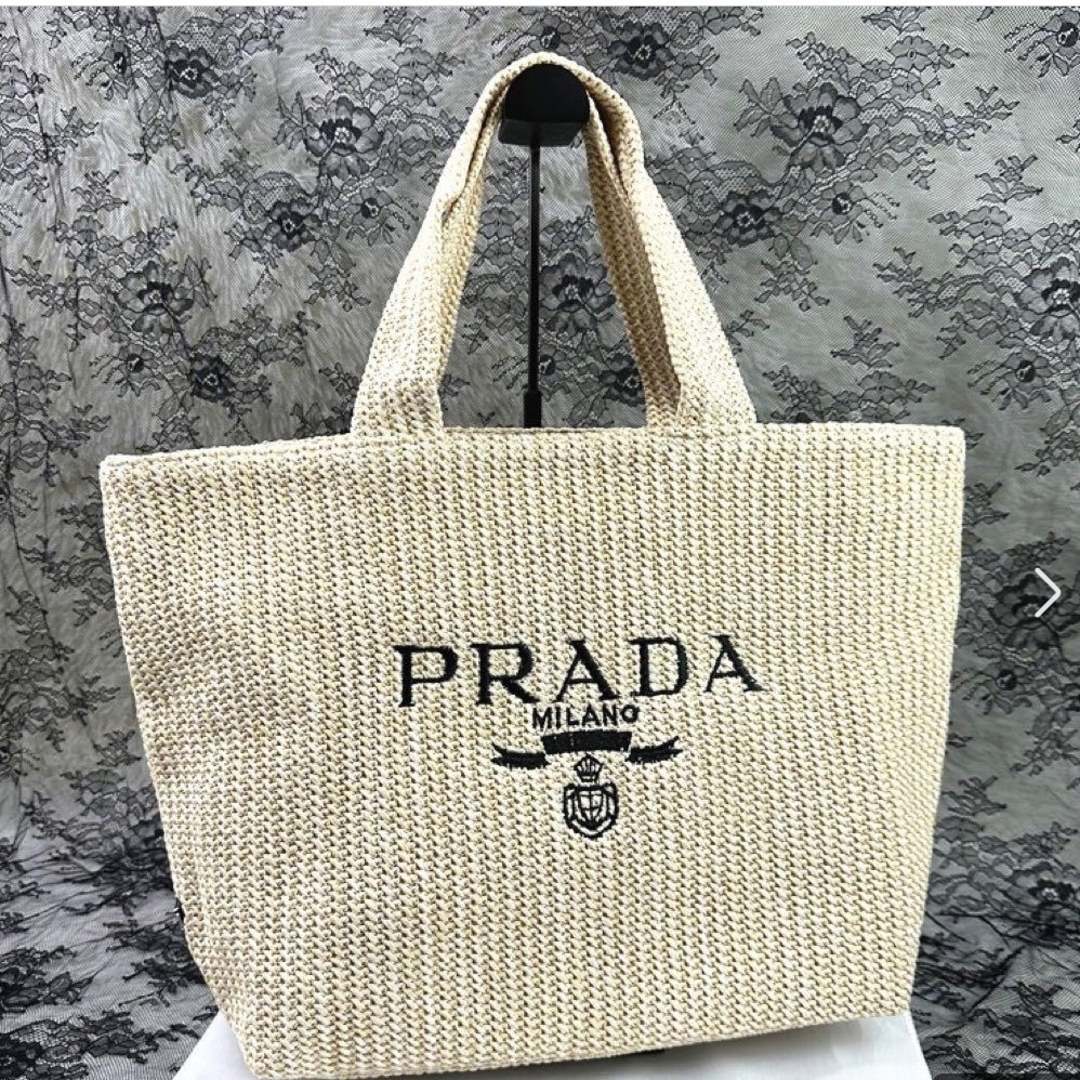 新品未使用 PRADA プラダ かごバッグ