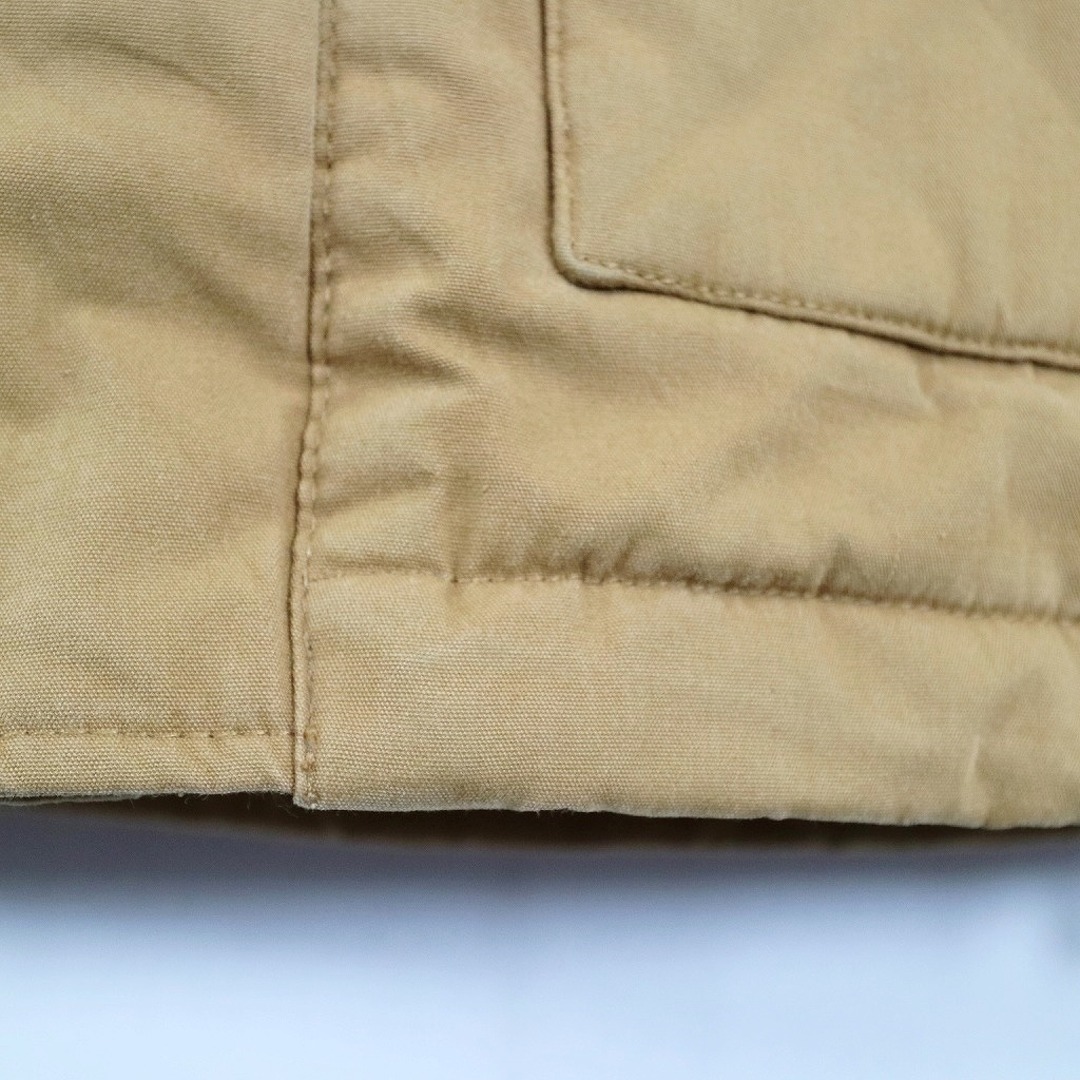 carhartt(カーハート)のCarhartt カーハート マウンテンパーカー 中綿 アウトドア アウター ラグランスリーブ ロゴ ブラウン (メンズ S ) 中古 古着 O5005 メンズのジャケット/アウター(マウンテンパーカー)の商品写真