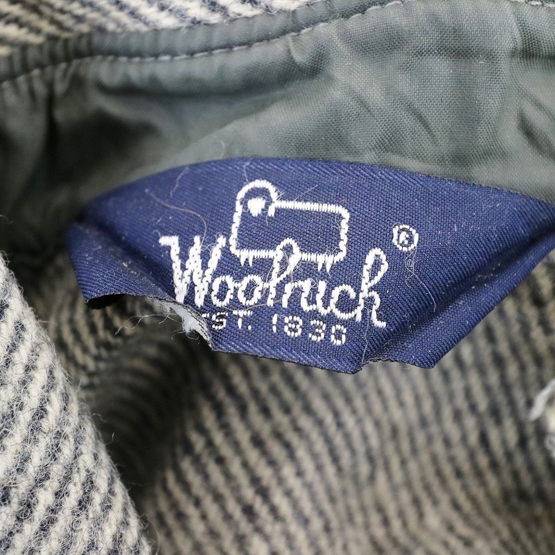 WOOLRICH - 80年代 USA製 WOOLRICH ウールリッチ ウール長袖 WOOLRICH - 80年代 USA製 WOOLRICH ウールリッチ ウール長袖