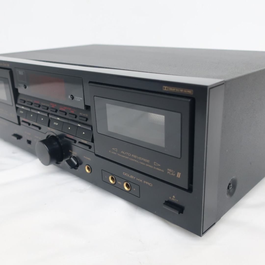 オーディオ機器 TEAC ダブルオートリバースカセットデッキ レコーダー W-800R