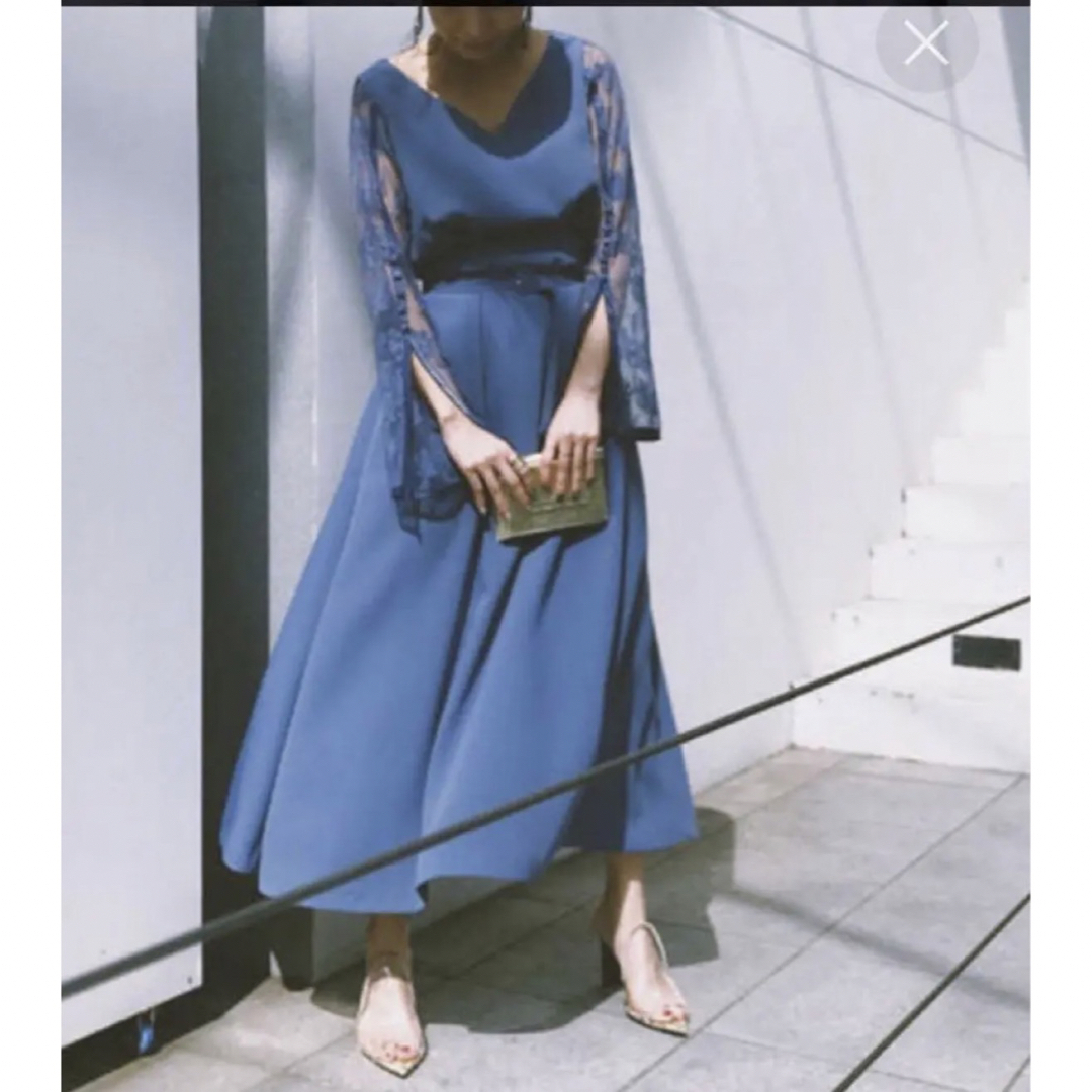 Ameri VINTAGE - Ameri VINTAGE ワンピース レーススリーブ Ameri VINTAGE - Ameri VINTAGE ワンピース レーススリーブ