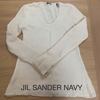 JIL SANDER NAVY のニット JIL SANDER NAVY ニット・セーター M 黒x紺