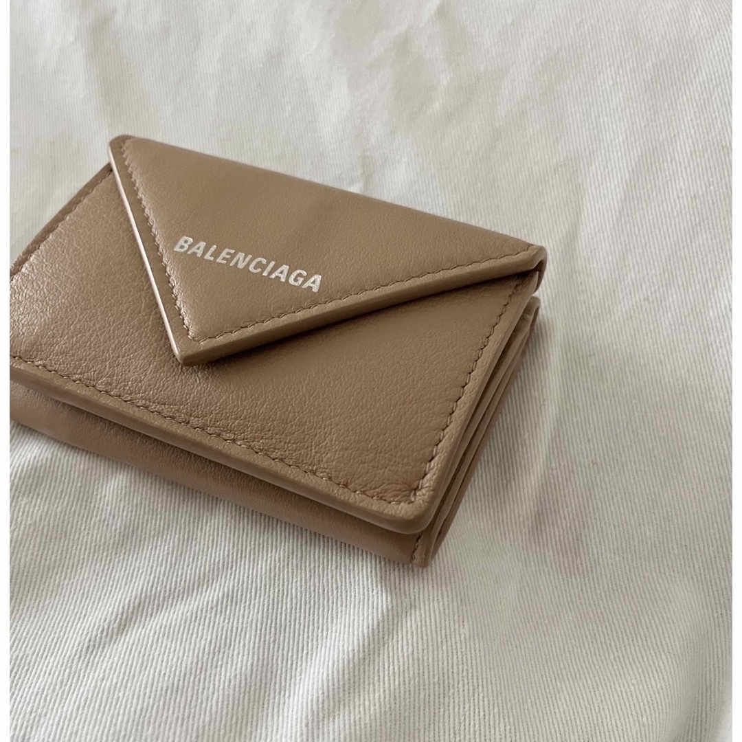 Balenciaga - 極美品 バレンシアガ ペーパーミニウォレット ミニ財布の