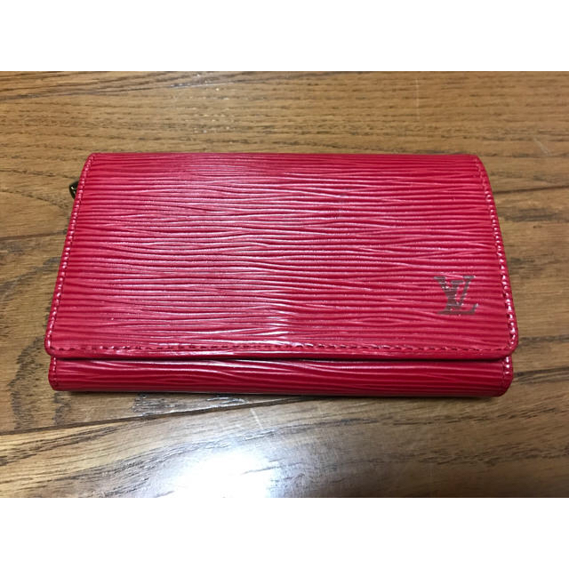 正規品 ルイヴィトン エピ 財布 赤-