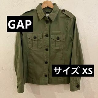 ギャップ(GAP)のGAP 　ミリタリー　ジャケット　レディース　カーキ　ギャップ(ミリタリージャケット)