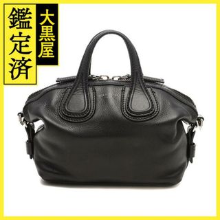 ジバンシィ(GIVENCHY)のGIVENCHY ジバンシー　ナイチンゲールマイクロ　ブラック　レザー【431】(ショルダーバッグ)