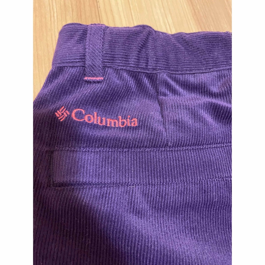 Columbia(コロンビア)の⭐️美品✨コロンビア  ショートパンツ　刺繍ロゴ　コーデュロイ レディースのパンツ(ショートパンツ)の商品写真