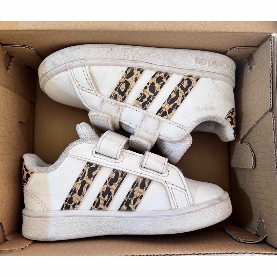 adidas - adidas レオパードスニーカーの通販 by ria's shop adidas - adidas レオパードスニーカーの通販 by ria's shop