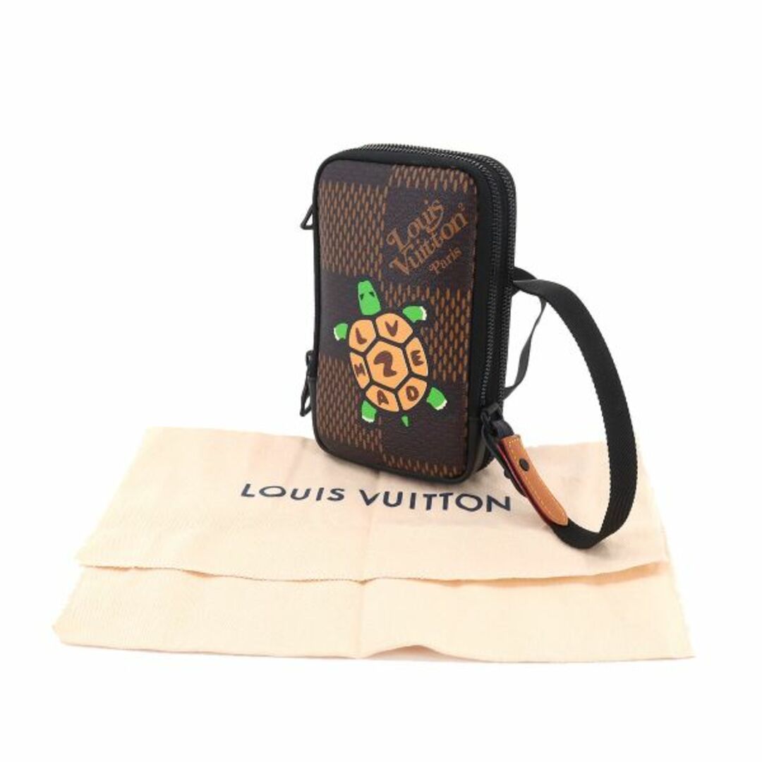 新品未使用品 LOUIS VUITTON ×NIGO ダブルフォンポーチ